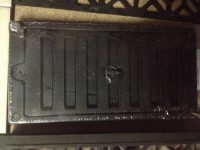 Rejilla de hierro fundido regulable medida 22x11